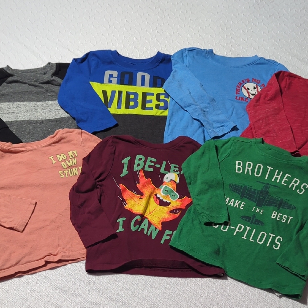 Assorted Kids Long Sleeve Shirts